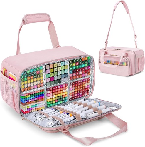 Marker organizer case holding - case,