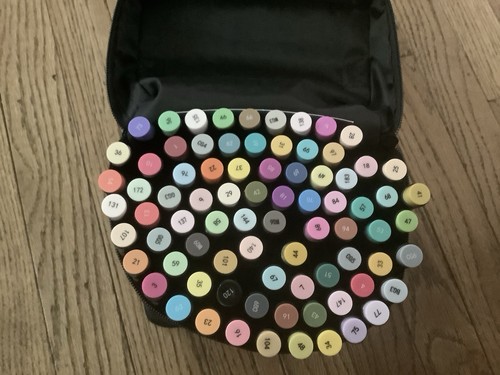 Soucolor markers 100 color - markers,